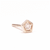Mini Star Gold Piercing with Diamond
